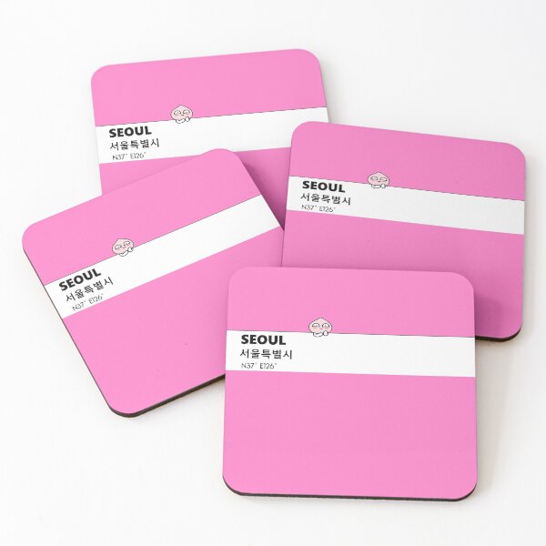 Item preview, Apeach Pink Seoul - Korean Friend designed and sold by gsqui.