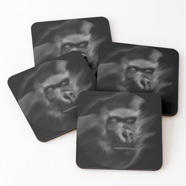 Item preview, Leader chimpanzee in the Forest designed and sold by thewishdesigns.