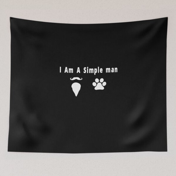 Item preview, I Am A Simple man Barbe Dogs ,Funny barber designed and sold by alikassi.