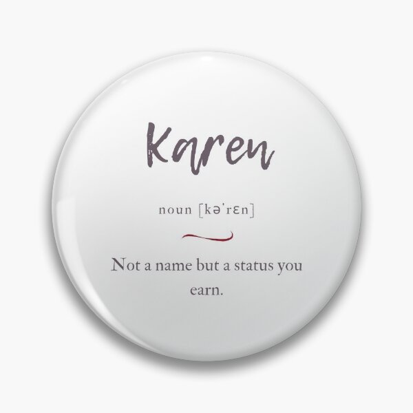 Item preview, Karen Definition | Dictionary Collection designed and sold by Designschmiede.