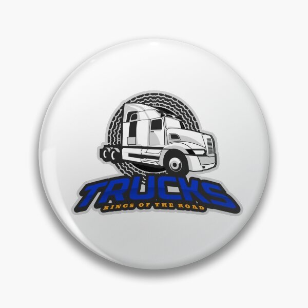 Item preview, Trucks- Kings of the road Blue 1 designed and sold by ajtechdesigns.