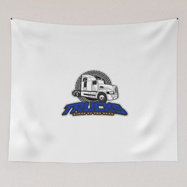 Item preview, Trucks- Kings of the road Blue 1 designed and sold by ajtechdesigns.