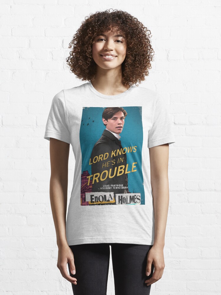 Lord Viscount Tewksbury - Enola Holmes - Netflix love Louis Partridge  Essential T-Shirt for Sale by Mindy Bubble