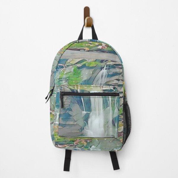 Item preview, Waterfall Rocks — Serene Cascading Water Scene designed and sold by Galathi Designs.