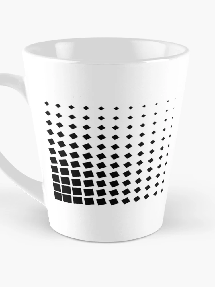 Thumbnail 3 of 4, Coffee Mug, Simple Square Grid designed and sold by ParamPatterns.