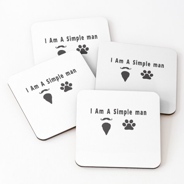 Item preview, I Am A Simple man Barbe Dogs ,Funny barber designed and sold by alikassi.