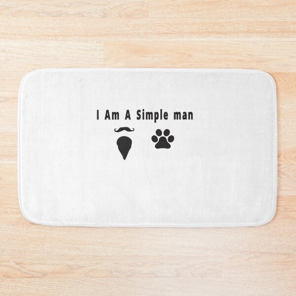 Item preview, I Am A Simple man Barbe Dogs ,Funny barber designed and sold by alikassi.