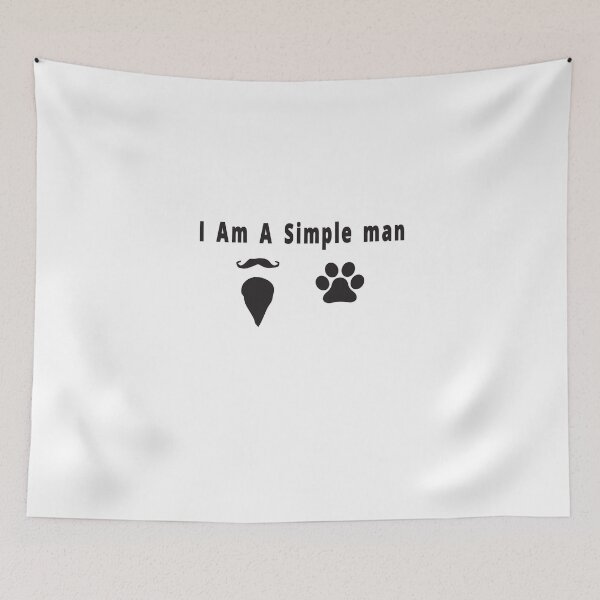 Item preview, I Am A Simple man Barbe Dogs ,Funny barber designed and sold by alikassi.