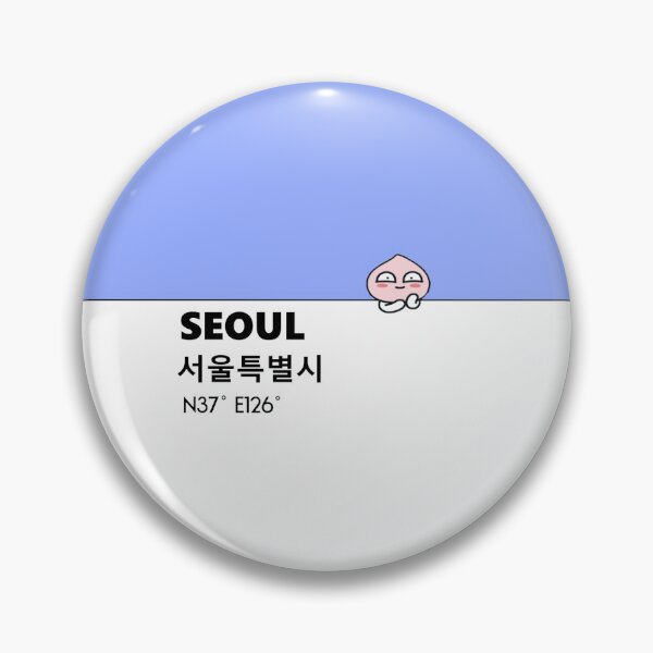 Item preview, Apeach Blue Pastel Seoul - Korean Friend designed and sold by gsqui.