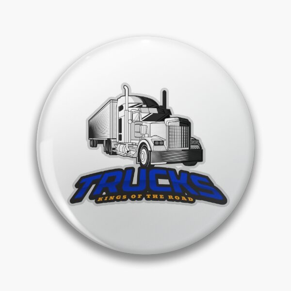 Item preview, Trucks- Kings of the road Blue 2 designed and sold by ajtechdesigns.
