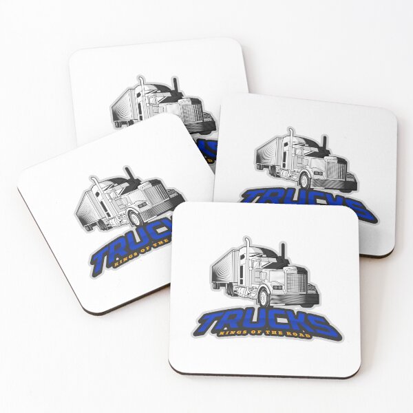 Item preview, Trucks- Kings of the road Blue 2 designed and sold by ajtechdesigns.