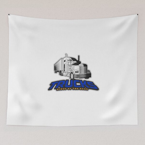 Item preview, Trucks- Kings of the road Blue 2 designed and sold by ajtechdesigns.