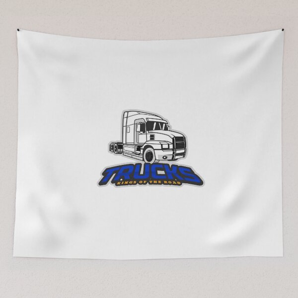 Item preview, Trucks- Kings of the road Blue 3 designed and sold by ajtechdesigns.