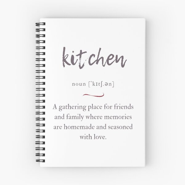 Item preview, Kitchen Definition | Dictionary Collection designed and sold by Designschmiede.