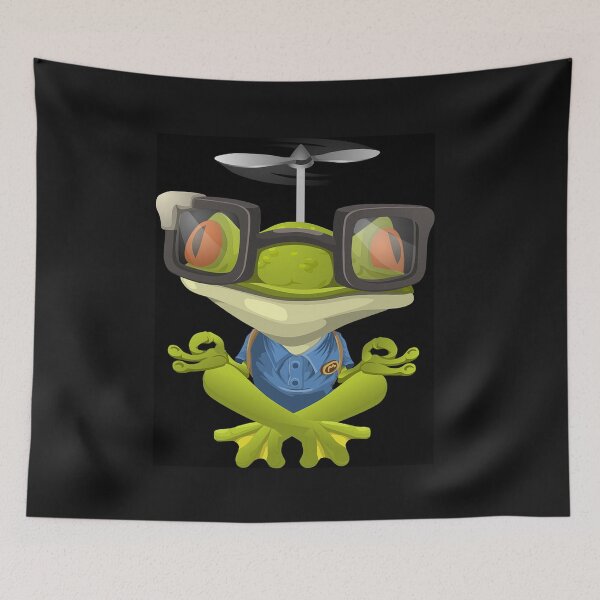 Item preview, Nice Frogs pets animals sweet cute meditation yoga glasses designed and sold by Coolstuff4you71.