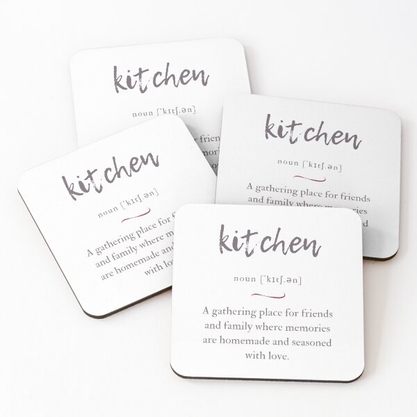 Item preview, Kitchen Definition | Dictionary Collection designed and sold by Designschmiede.