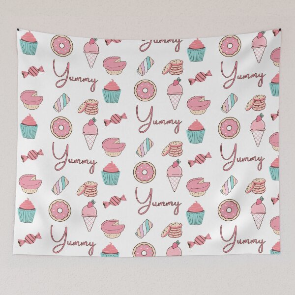 Item preview, Pink Yummy Food Sticker Pack designed and sold by m95sim.