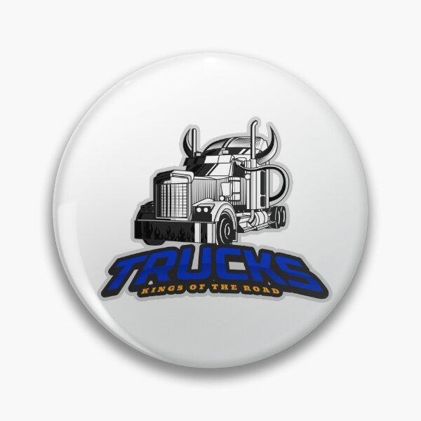 Item preview, Trucks- Kings of the road Blue 4 designed and sold by ajtechdesigns.