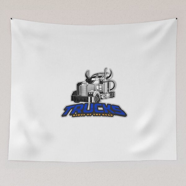 Item preview, Trucks- Kings of the road Blue 4 designed and sold by ajtechdesigns.