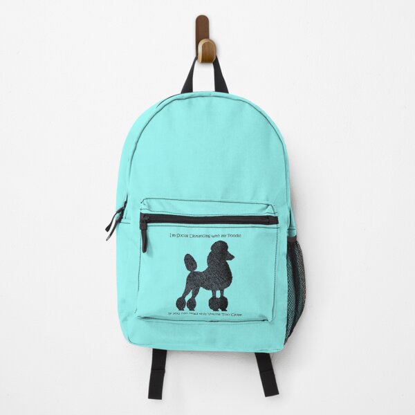 Item preview, Social distancing with my poodle designed and sold by ThePoodleandCo.