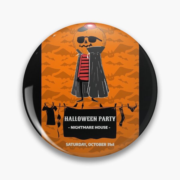 Item preview, Halloween Party Pumpkin designed and sold by Apoorv Choudhary.