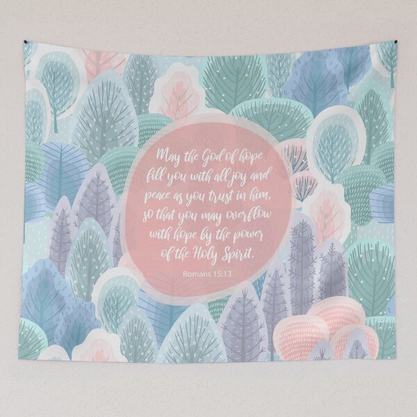 Item preview, The power of the Holy Spirit. Romans 15:13, Scripture designed and sold by StudioCitrine.