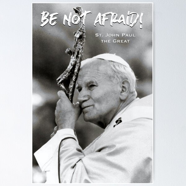 Item preview, JP2 - Be Not Afraid 3 designed and sold by The Catholic Religion Teacher Shop.