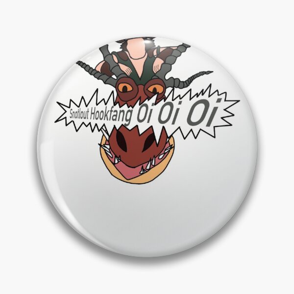 Item preview, Snoutlout Hookfang Oi Oi Oi designed and sold by HedgehogNation.