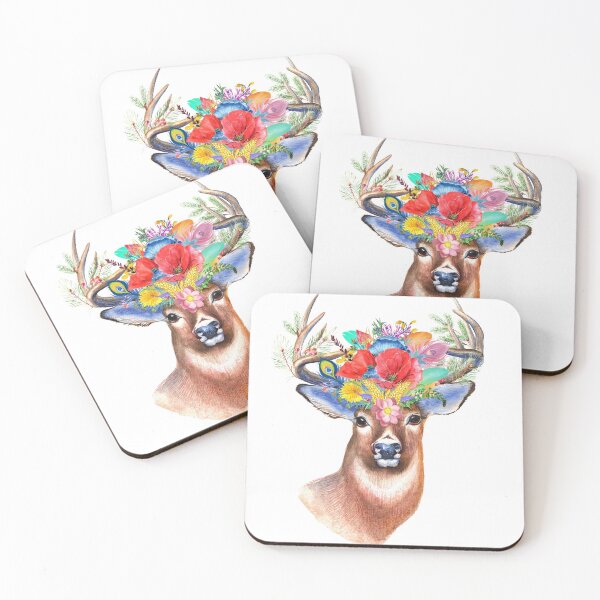 Item preview, Colorful Deer Artwork designed and sold by DopeTops.