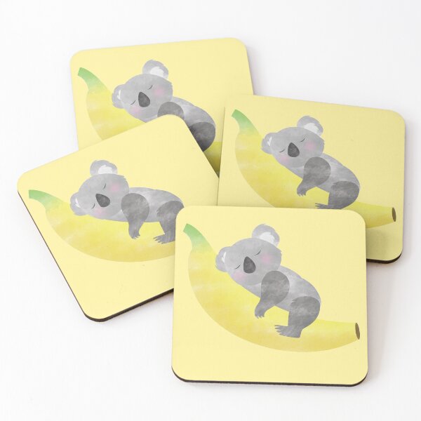 Item preview, Koala loves Banana designed and sold by thewishdesigns.