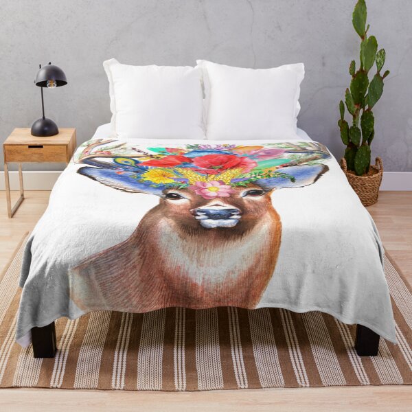 Item preview, Colorful Deer Artwork designed and sold by DopeTops.