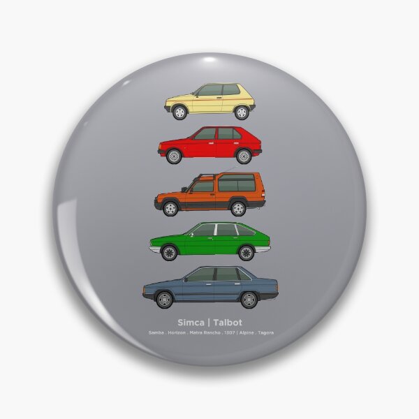 Item preview, Simca / Talbot Classic car collection designed and sold by RJWautographics.