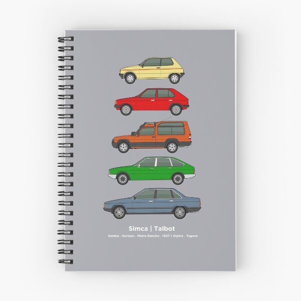 Item preview, Simca / Talbot Classic car collection designed and sold by RJWautographics.