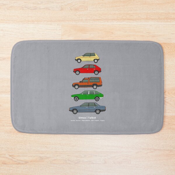 Item preview, Simca / Talbot Classic car collection designed and sold by RJWautographics.
