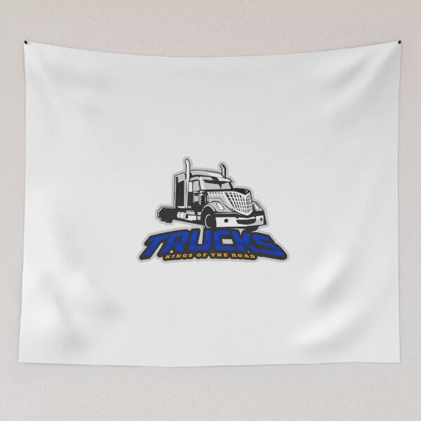 Item preview, Trucks- Kings of the road Blue 8 designed and sold by ajtechdesigns.