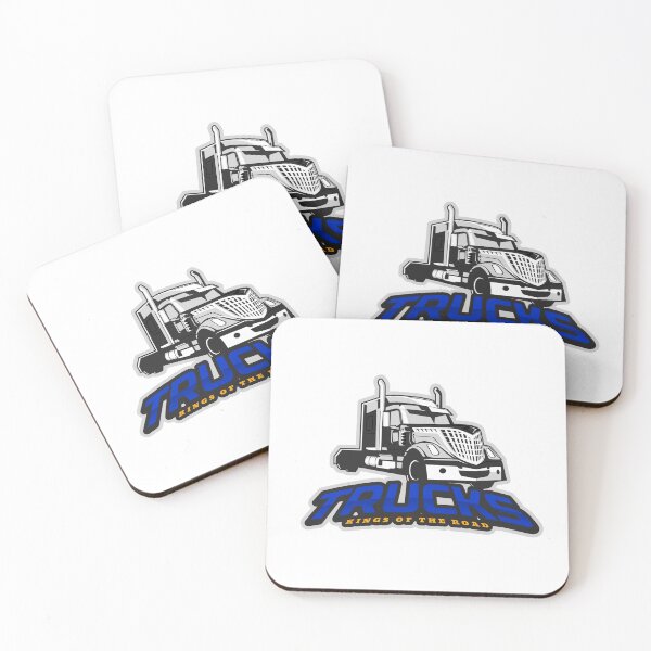Item preview, Trucks- Kings of the road Blue 8 designed and sold by ajtechdesigns.