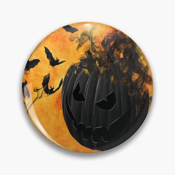 Item preview, Scary Dark Halloween Pumpkin designed and sold by Fashimation20.