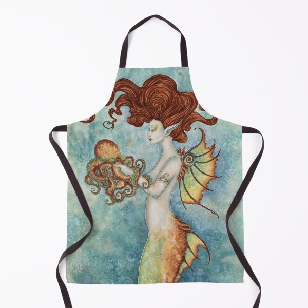 Item preview, Sirena y pulpo designed and sold by AmyBrownArt.