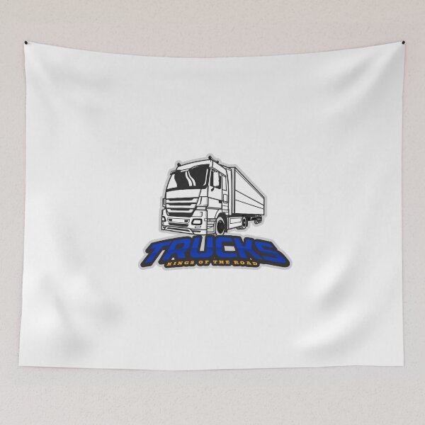 Item preview, Trucks- Kings of the road Blue 9 designed and sold by ajtechdesigns.