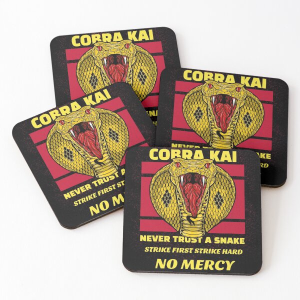 Item preview, Cobra Kai - Strike First. Strike Hard. No Mercy. designed and sold by stevencox26.