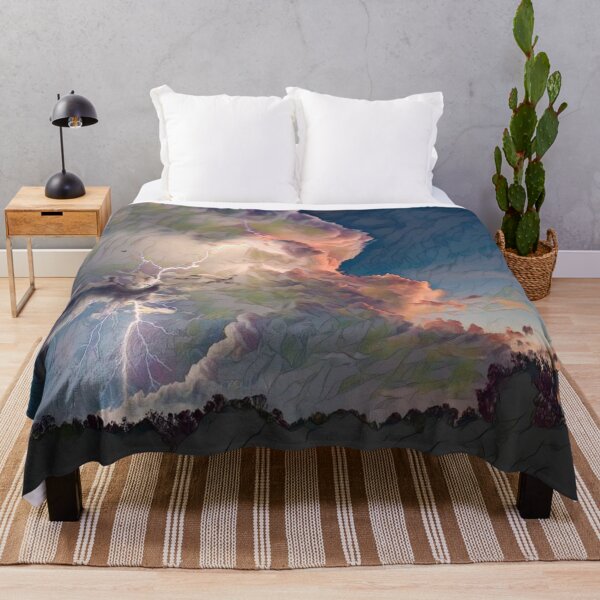 Item preview, Thunderstorm Skies: Dramatic Storm Weather Scene designed and sold by Galathi Designs.