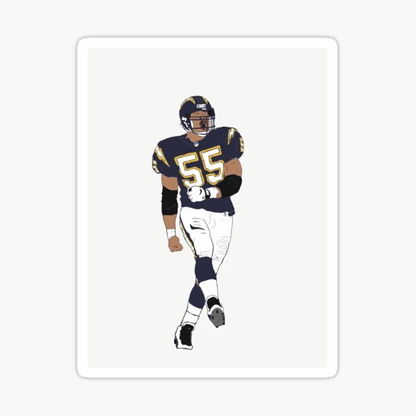 Junior Seau Chargers' Sticker for Sale by Dadshhht