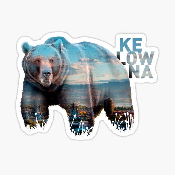 "Kelowna" Sticker for Sale by ExploreWorld Redbubble