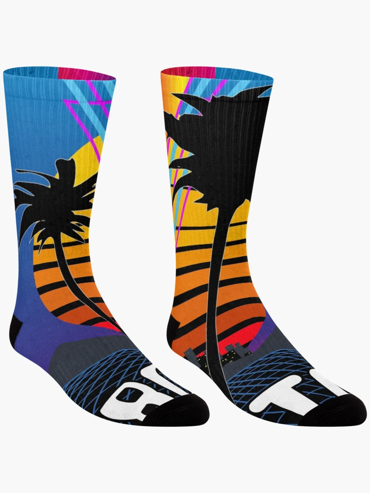 Thumbnail 3 of 5, Socks, 80's Kid designed and sold by InkPotGraphics.