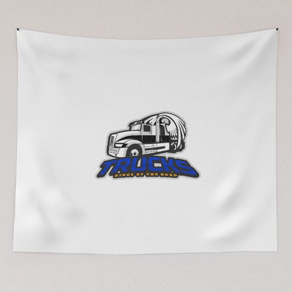 Item preview, Trucks- Kings of the road Blue 11 designed and sold by ajtechdesigns.