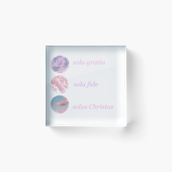 Item preview, Sola gratia, sola fide, solus Christus designed and sold by SaviorKing.