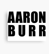 Lienzo Aaron Burr