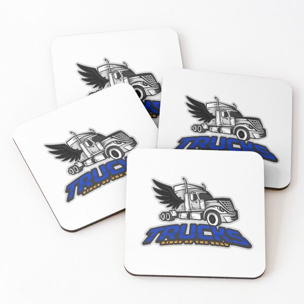 Item preview, Trucks- Kings of the road Blue 12 designed and sold by ajtechdesigns.