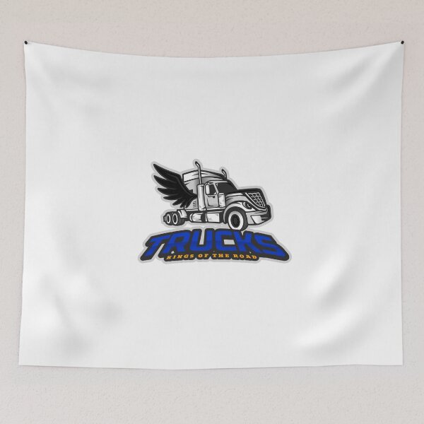 Item preview, Trucks- Kings of the road Blue 12 designed and sold by ajtechdesigns.