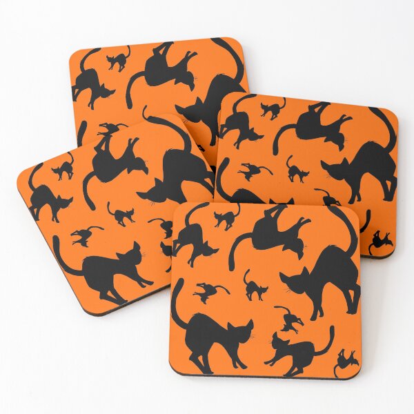 Item preview, Black cat pattern designed and sold by Cwefoot.